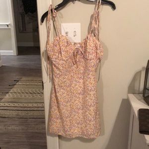 Cotton Candy LA floral mini dress